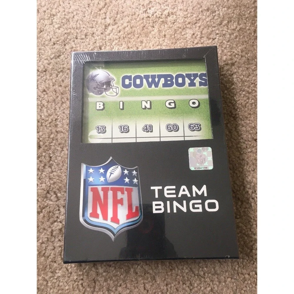 NFL Dallas Cowboys Bingo Board Game 2009
